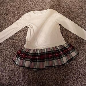 J. Crew Red and White Long Sleeve Tees